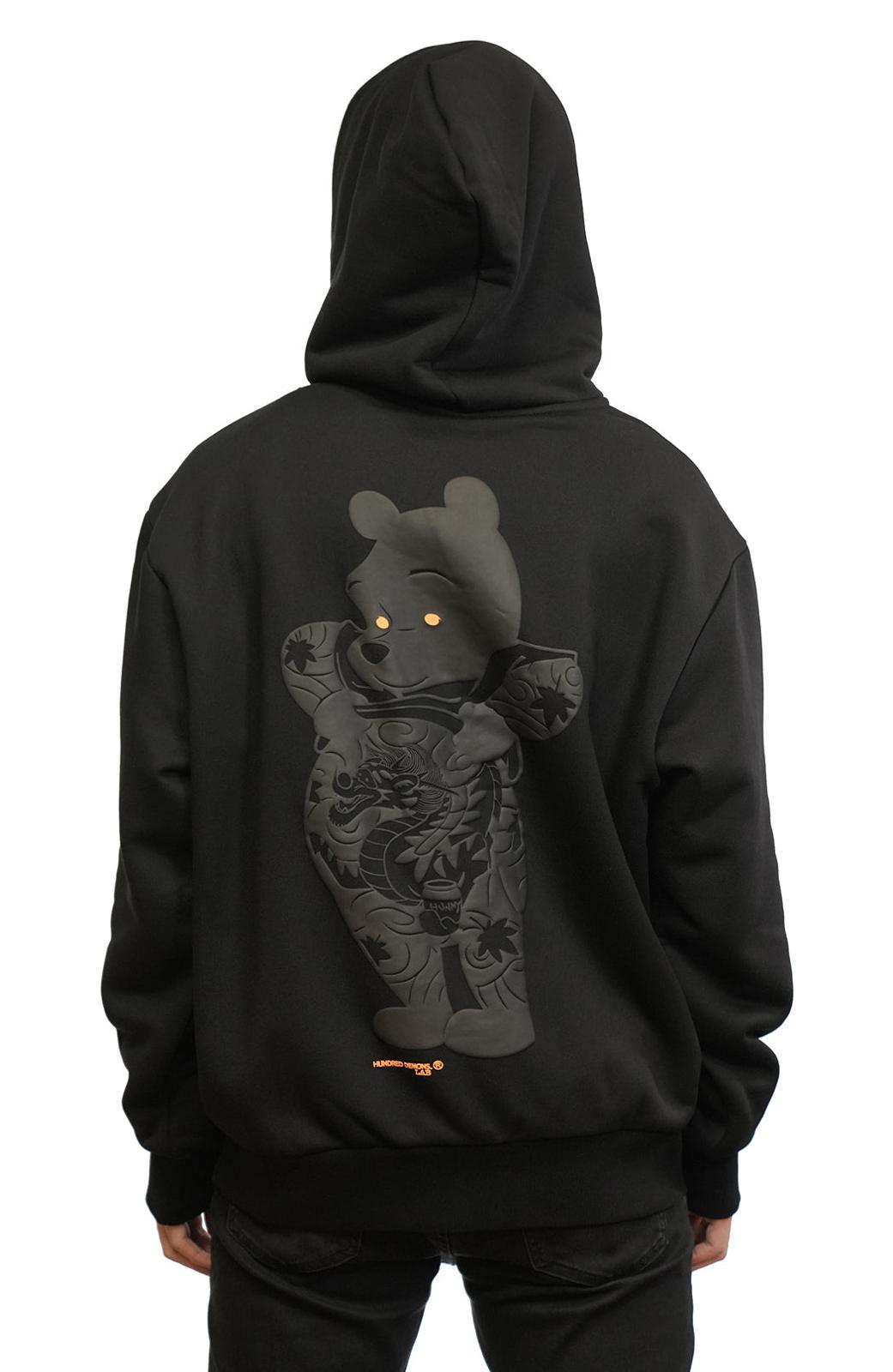TATPOOH BLACK Zip Up Hoodie